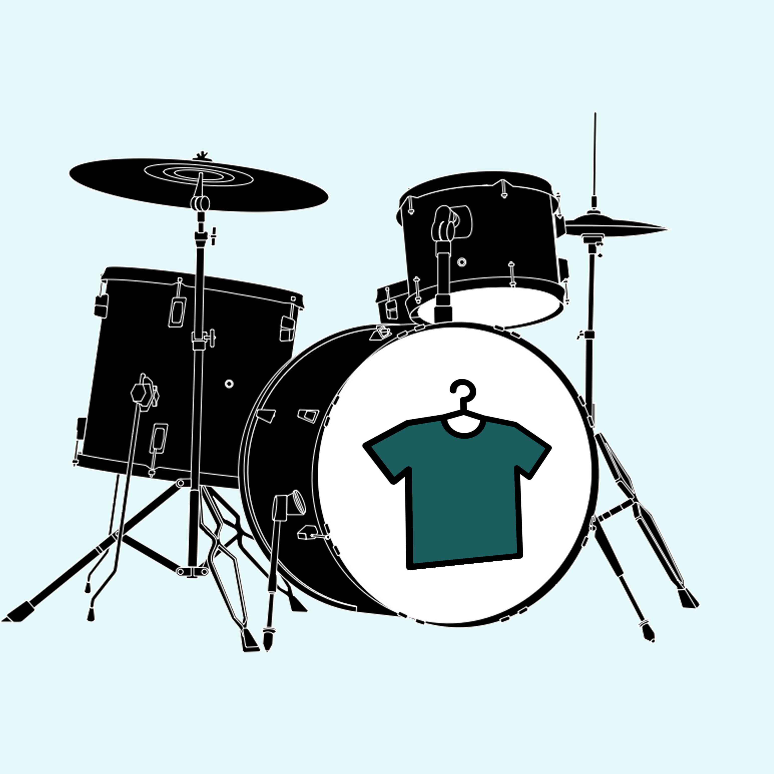 Logo da loja Rock'n'Roupa