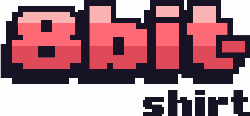 Logo da loja 8bit-shirt