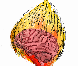 Mente Em Chamas - Camisetas e produtos personalizados