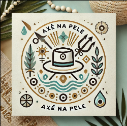 Logo da loja Axé na Pele