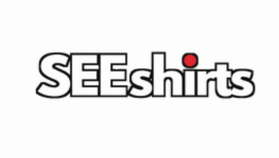 Logo da loja SEEshirts | Camisetas, cultura e identidade