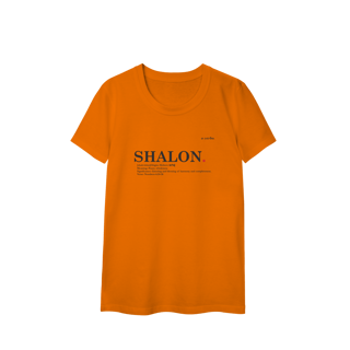 Nome do produto Camiseta feminina Baby Long Classic SHALOM – Paz e Totalidade