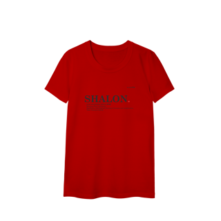 Nome do produto Camiseta feminina Baby Long Classic SHALOM – Paz e Totalidade