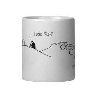 Nome do produto caneca RT7 Faith | o verbo. Lucas 15:4-7