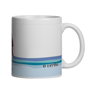 Nome do produto Caneca Caminhando Sobre as Águas | o verbo.   Mt 14:22-36