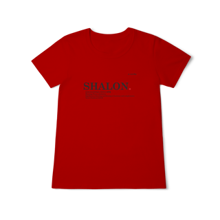 Nome do produto Camiseta feminina Baby Long Classic SHALOM – Paz e Totalidade