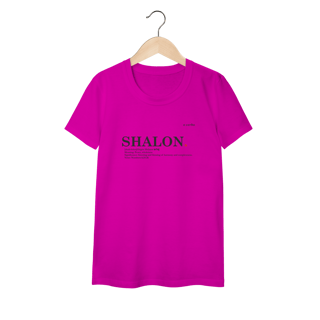 Nome do produto Camiseta feminina Baby Long Classic SHALOM – Paz e Totalidade