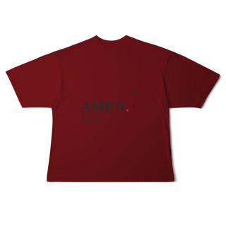Nome do produto Oversized Tee AMEN. – Truly, So Be It