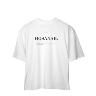 Oversized Tee HOSANNA. – Save, We Pray