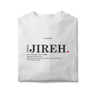 Nome do produto Oversized Tee YHWH JIREH. – The Lord Will Provide
