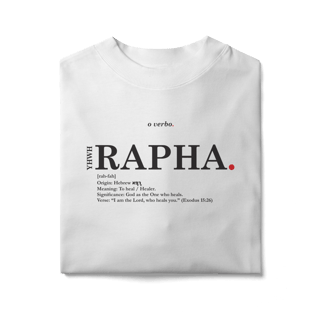 Nome do produto Oversized Tee YHWH RAPHA. – The Lord Who Heals