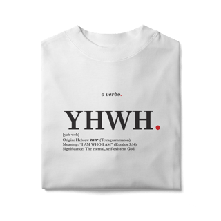 Nome do produto Oversized Tee YHWH. – The Eternal Name