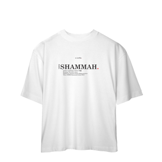 Nome do produto Oversized Tee YHWH SHAMMAH. – The Lord Is There
