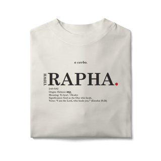 Nome do produto Oversized Tee YHWH RAPHA. – The Lord Who Heals