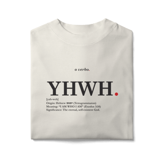 Nome do produto Oversized Tee YHWH. – The Eternal Name