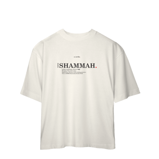 Nome do produto Oversized Tee YHWH SHAMMAH. – The Lord Is There