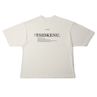 Nome do produto Oversized Tee YHWH TSIDKENU. – The Lord Our Righteousness