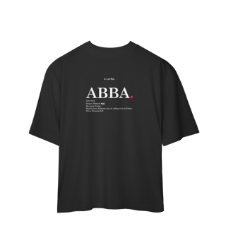 Nome do produto Oversized Tee ABBA. – Father