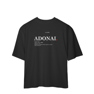 Oversized Tee ADONAI. – Lord, Master