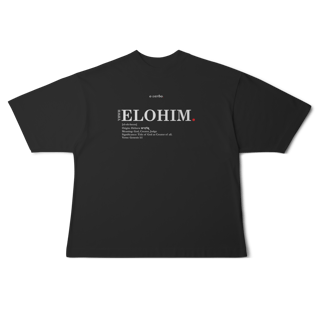 Nome do produto Oversized Tee ELOHIM. – The Creator of All