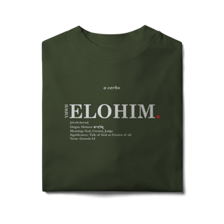 Nome do produto Oversized Tee ELOHIM. – The Creator of All