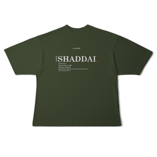 Nome do produto Oversized Tee SHADDAI. – The Almighty God