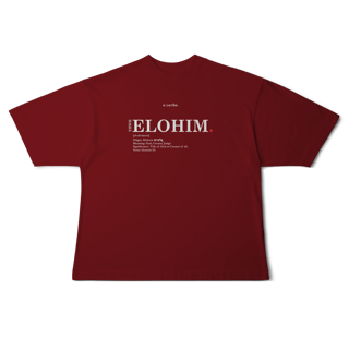 Nome do produto Oversized Tee ELOHIM. – The Creator of All