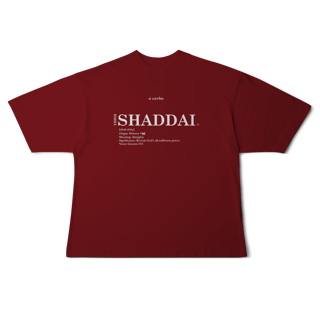 Nome do produto Oversized Tee SHADDAI. – The Almighty God