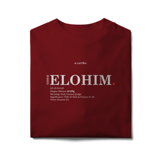 Nome do produto Oversized Tee ELOHIM. – The Creator of All