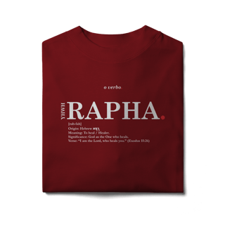 Nome do produto Oversized Tee YHWH RAPHA. – The Lord Who Heals