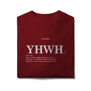 Nome do produto Oversized Tee YHWH. – The Eternal Name