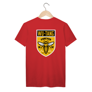 Nome do produtoCamiseta de Malha Prime Wu Tang Clan Escudo Bees Frente e Costas