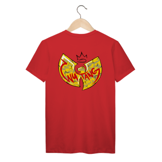 Nome do produtoCamiseta de Malha Prime Wu Tang Logo Draw King Frente e Costas