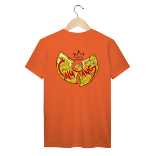 Nome do produtoCamiseta de Malha Prime Wu Tang Logo Draw King Frente e Costas