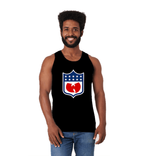 Nome do produtoRegata de Malha Quality Wu Tang Logo Escudo América