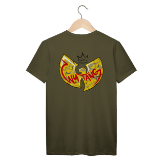 Nome do produtoCamiseta de Malha Prime Wu Tang Logo Draw King Frente e Costas