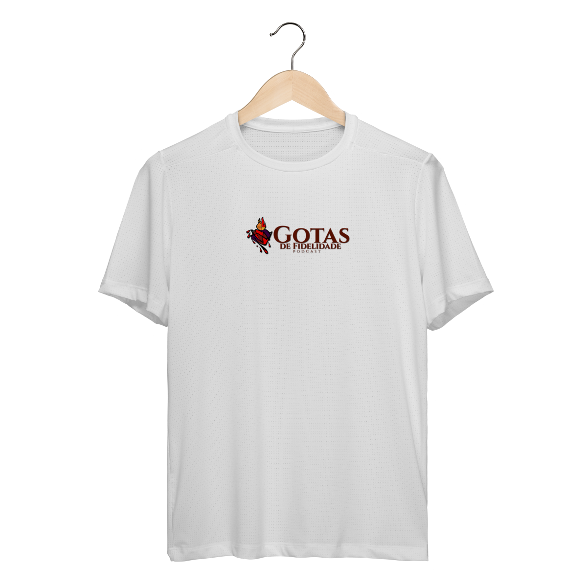 Camiseta Sport Dry UV Gotas de Fidelidade Podcast