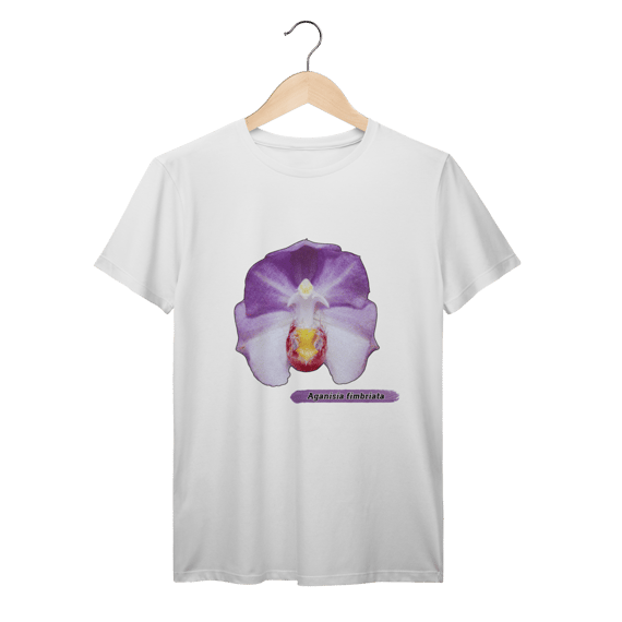 Camiseta Orquídea - Aganisia fimbriata