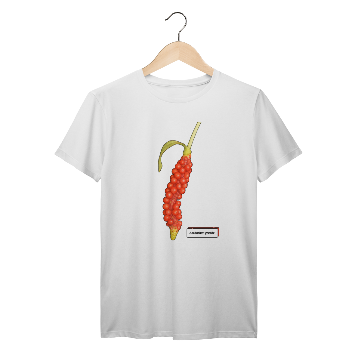 Camisa Flores da Amazônia - Anthurium gracile