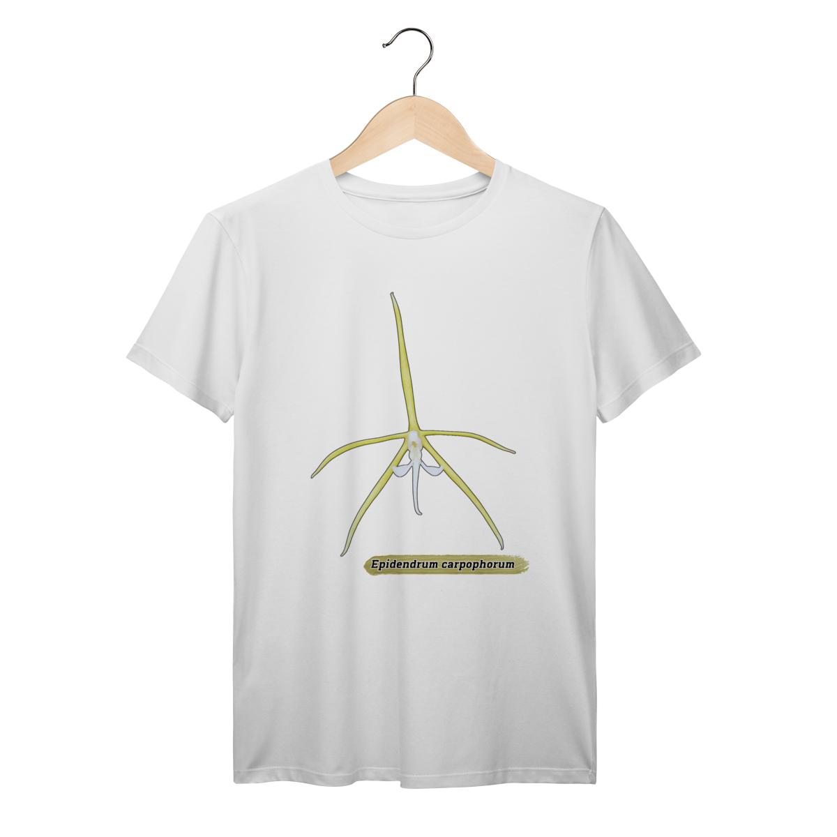 Nome do produto: Camiseta Orquídea - Epidendrum carpophorum