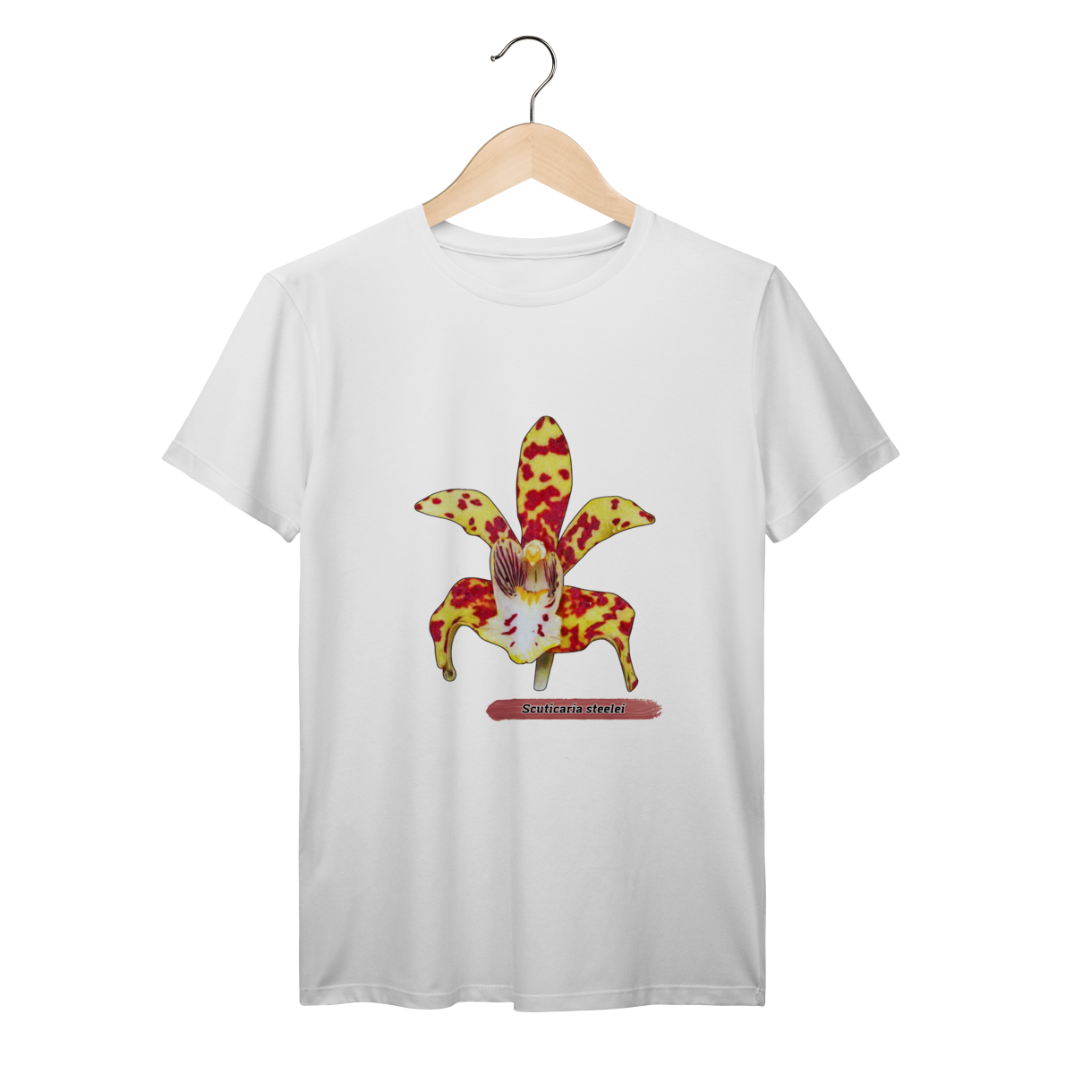 Nome do produto: Camiseta Orquídea - Scuticaria steelei