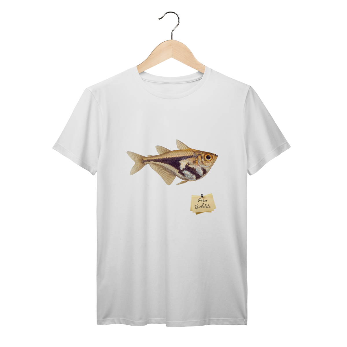 Nome do produto: Camiseta Aquarista - Peixe‑borboleta