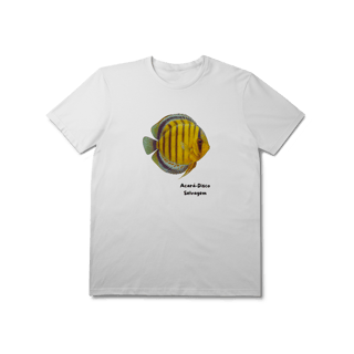 Nome do produto Camiseta Aquarista - Acará‑disco selvagem (Symphysodon spp.)