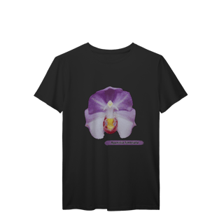 Nome do produto Camiseta Orquídea - Aganisia fimbriata