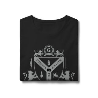 Nome do produto Camiseta baby long pima com o brasão de Löwenttur