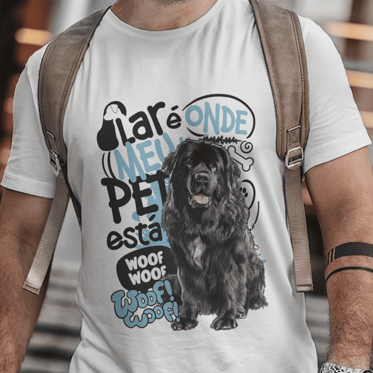 Camiseta Unissex - Lar de Pets - Terra Nova