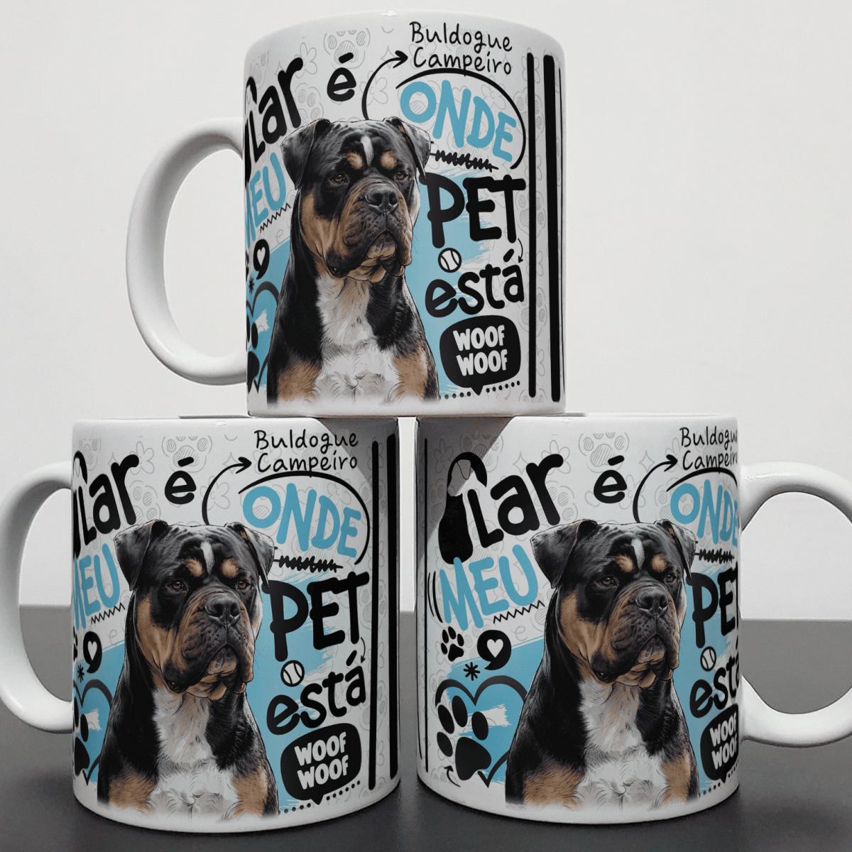 Caneca - Lar de Pet - Buldogue Campeiro