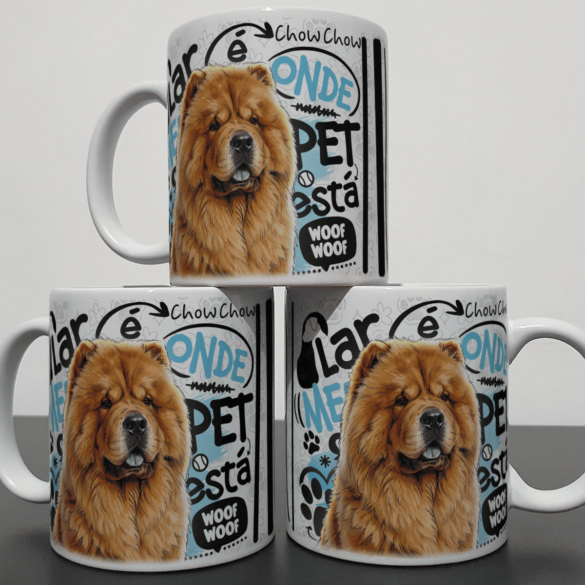 Caneca - Lar de Pet - Chow Chow