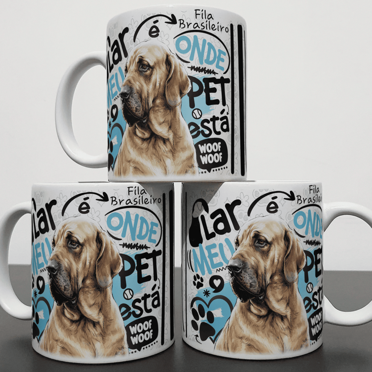 Caneca - Lar de Pet - Fila brasileiro
