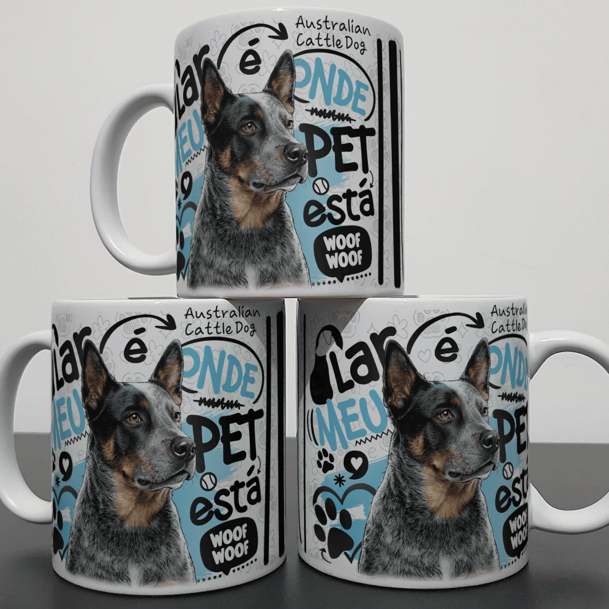 Caneca - Lar de Pet - Australian Cattle Dog